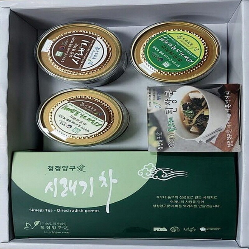 청정양구애,(추석특판) 다 편한 시래기 선물 세트